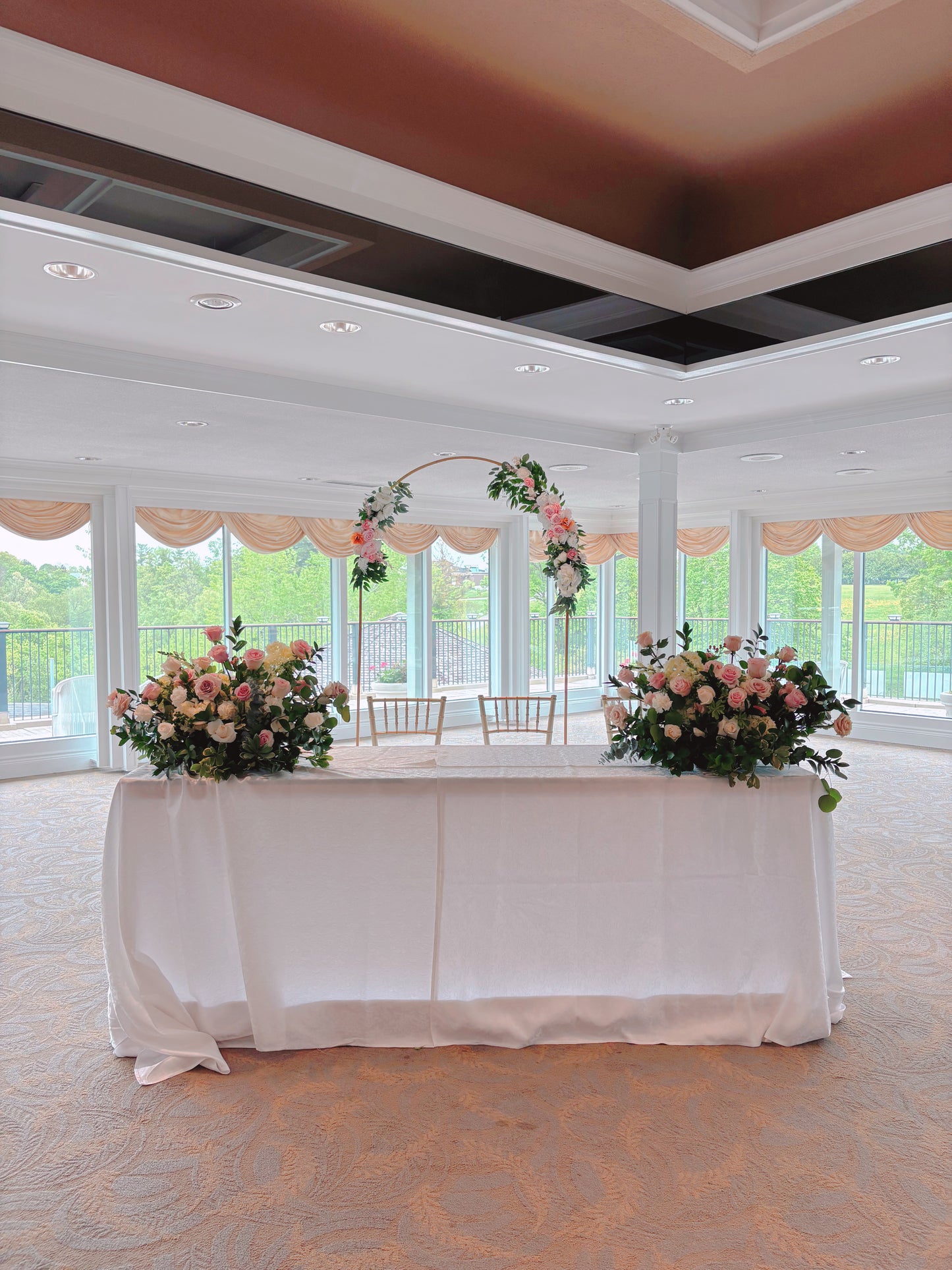 Pedestals/Altar Arrangement