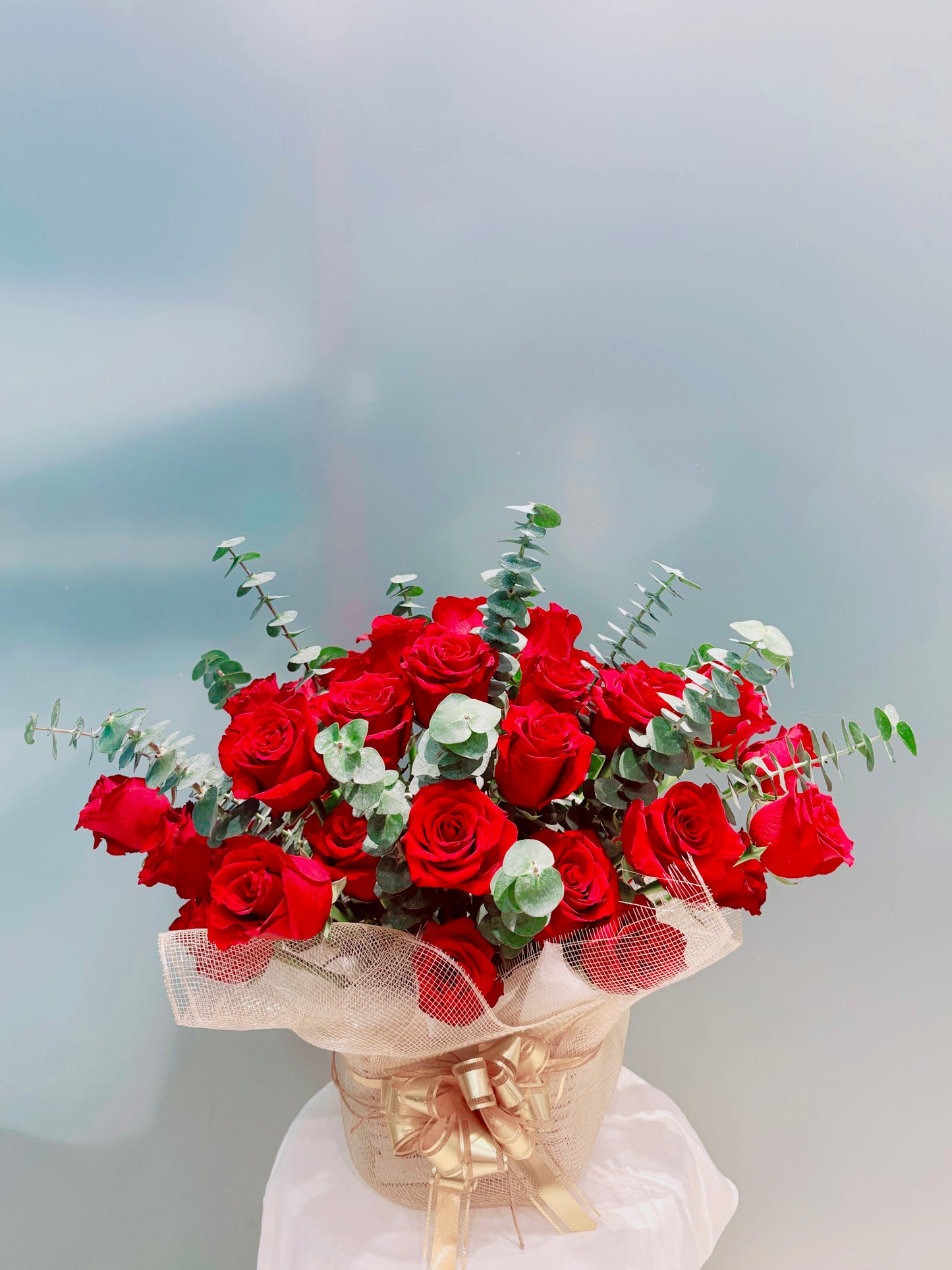 Classic Rose Basket (36 Roses)