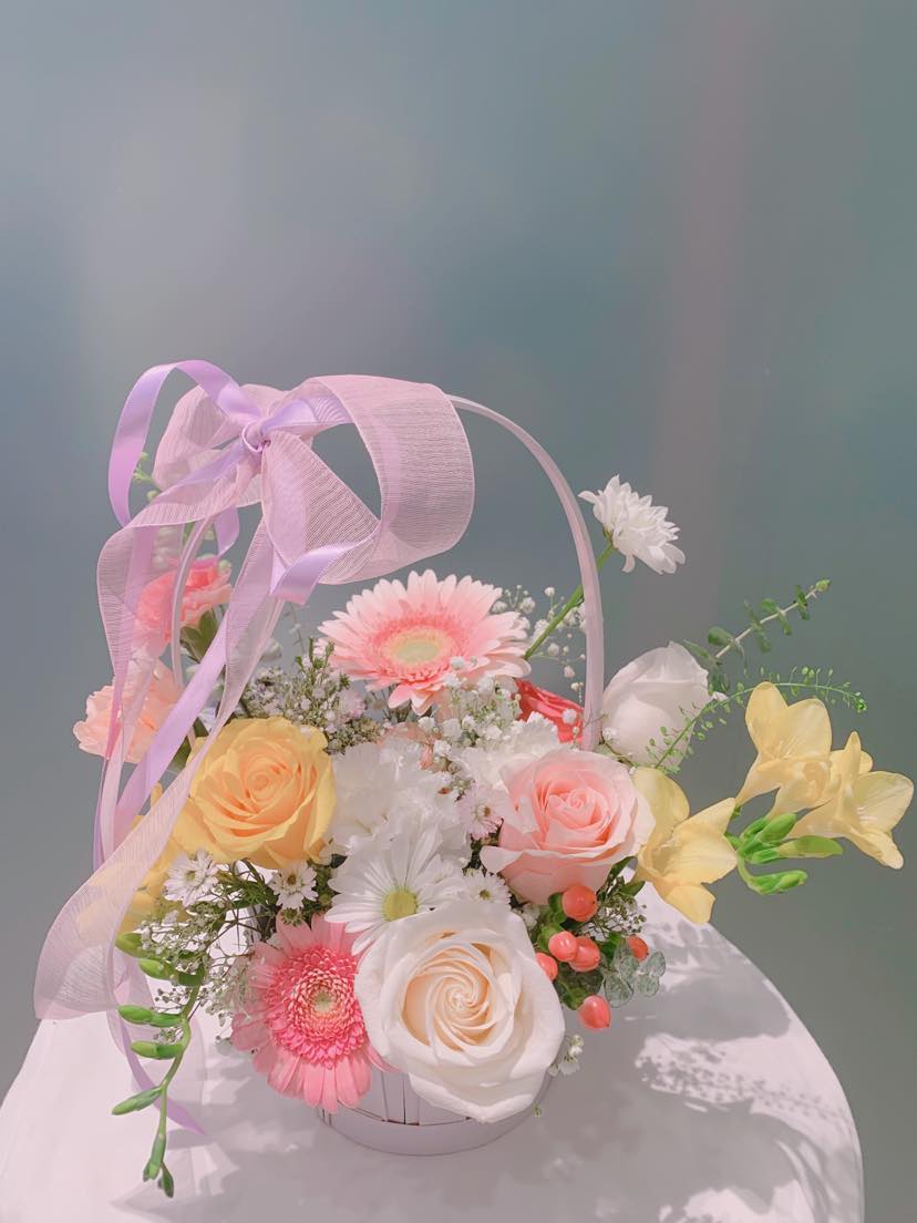 Perfect flower basket