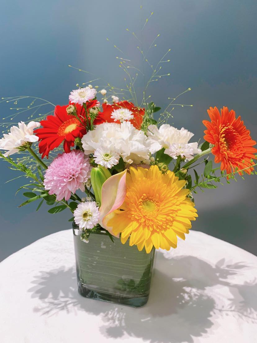 Flower Arrangement in a Vase