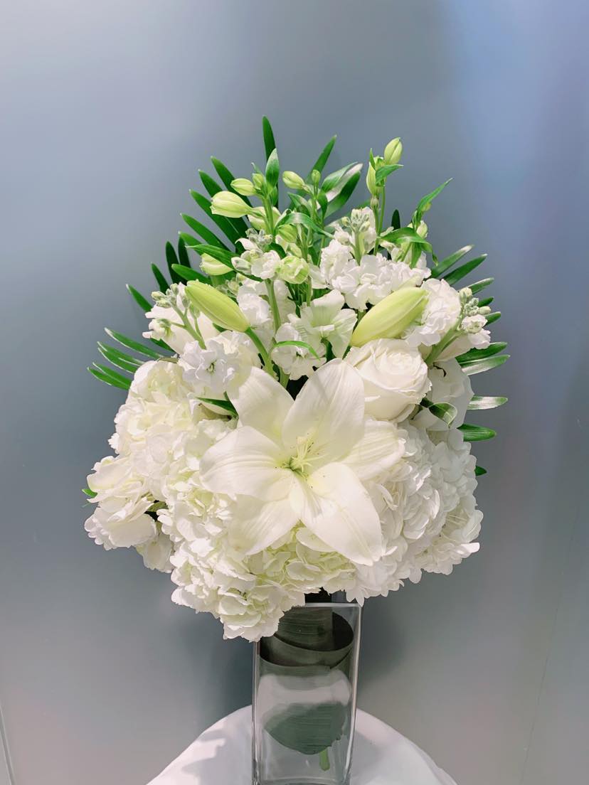 Sympathy Flower Vase