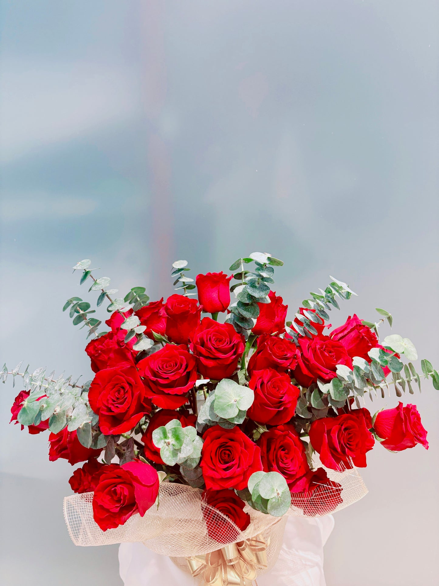 Classic Rose Basket (36 Roses)