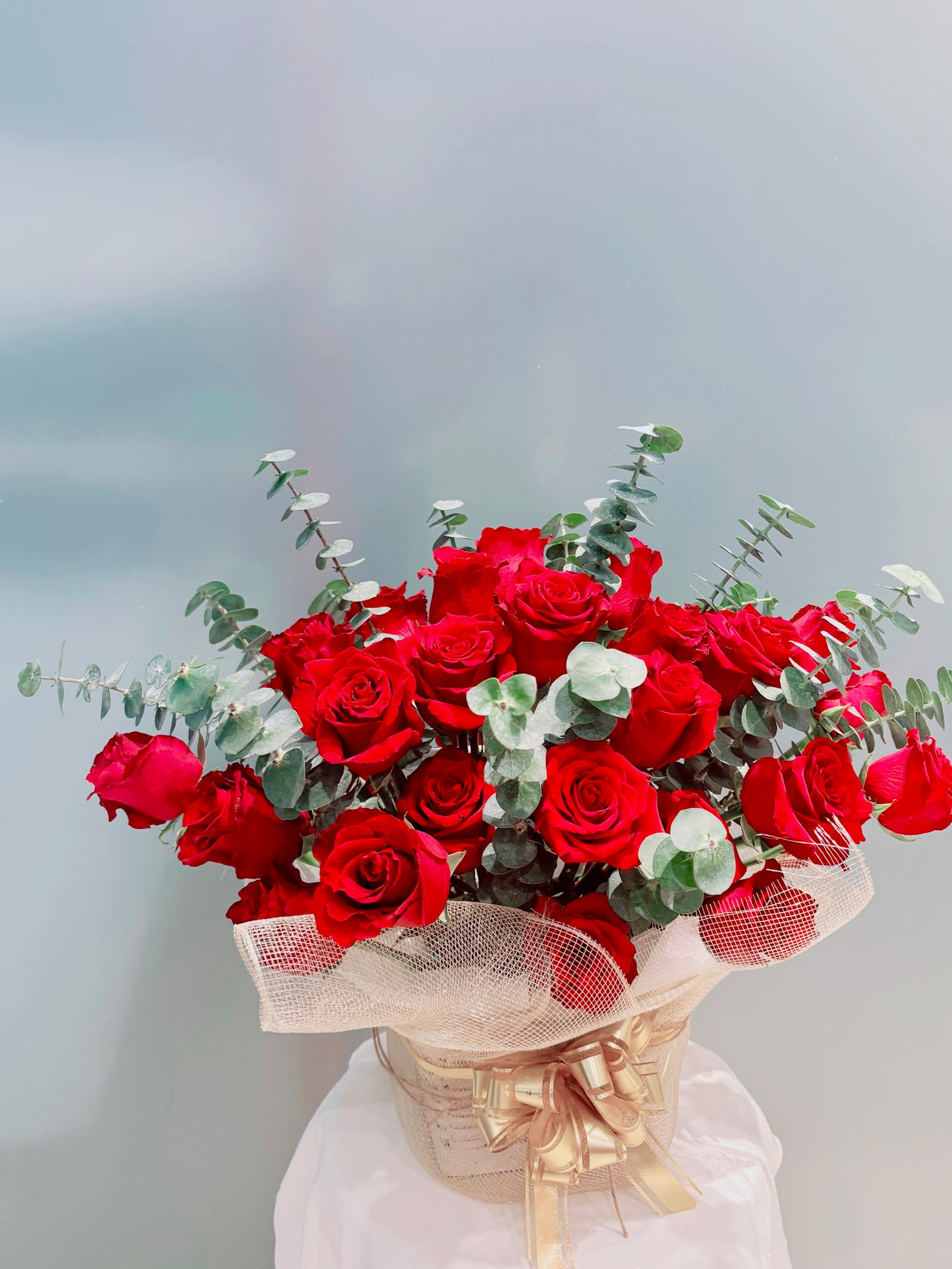 Classic Rose Basket (36 Roses)