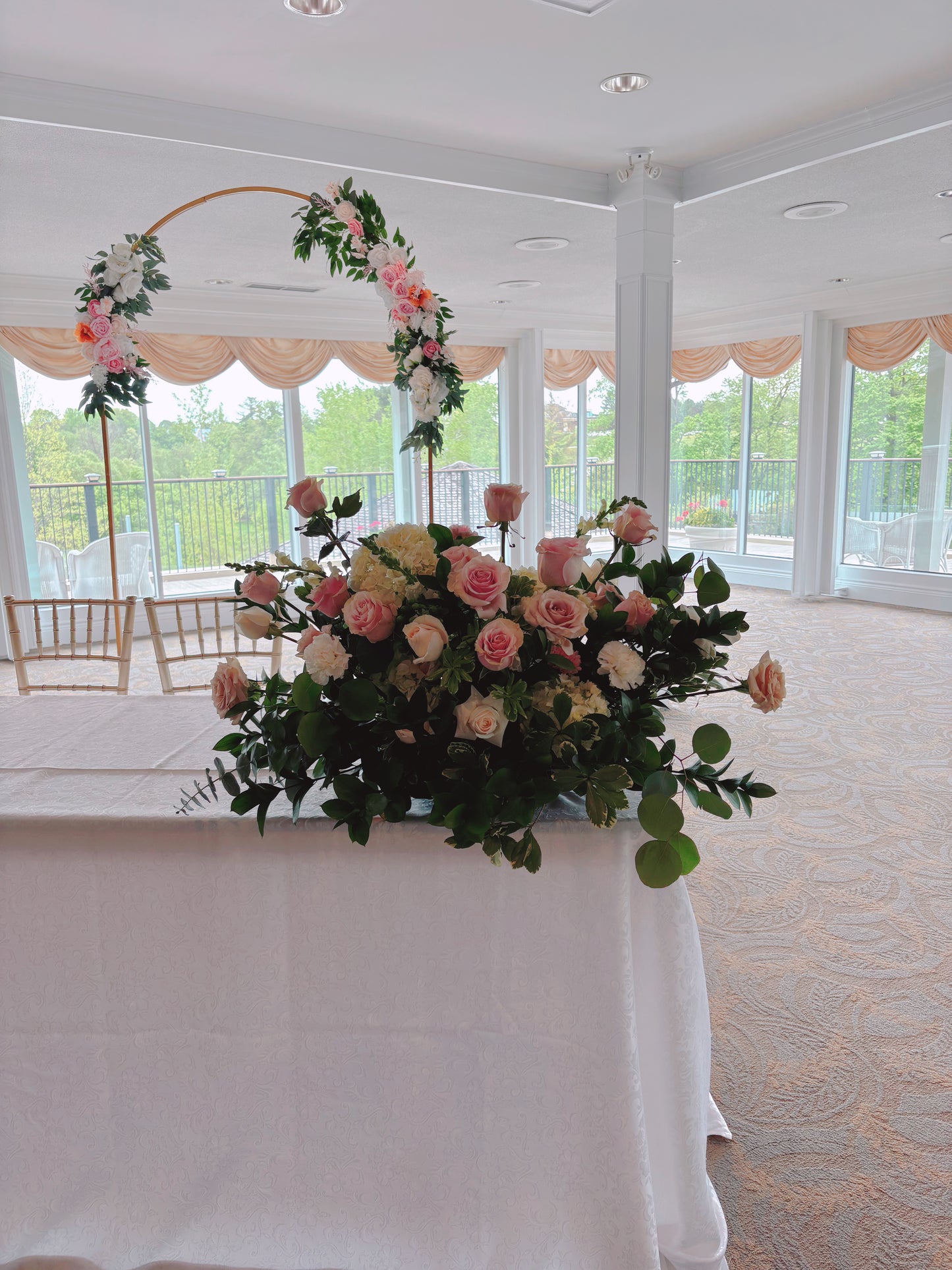 Pedestals/Altar Arrangement