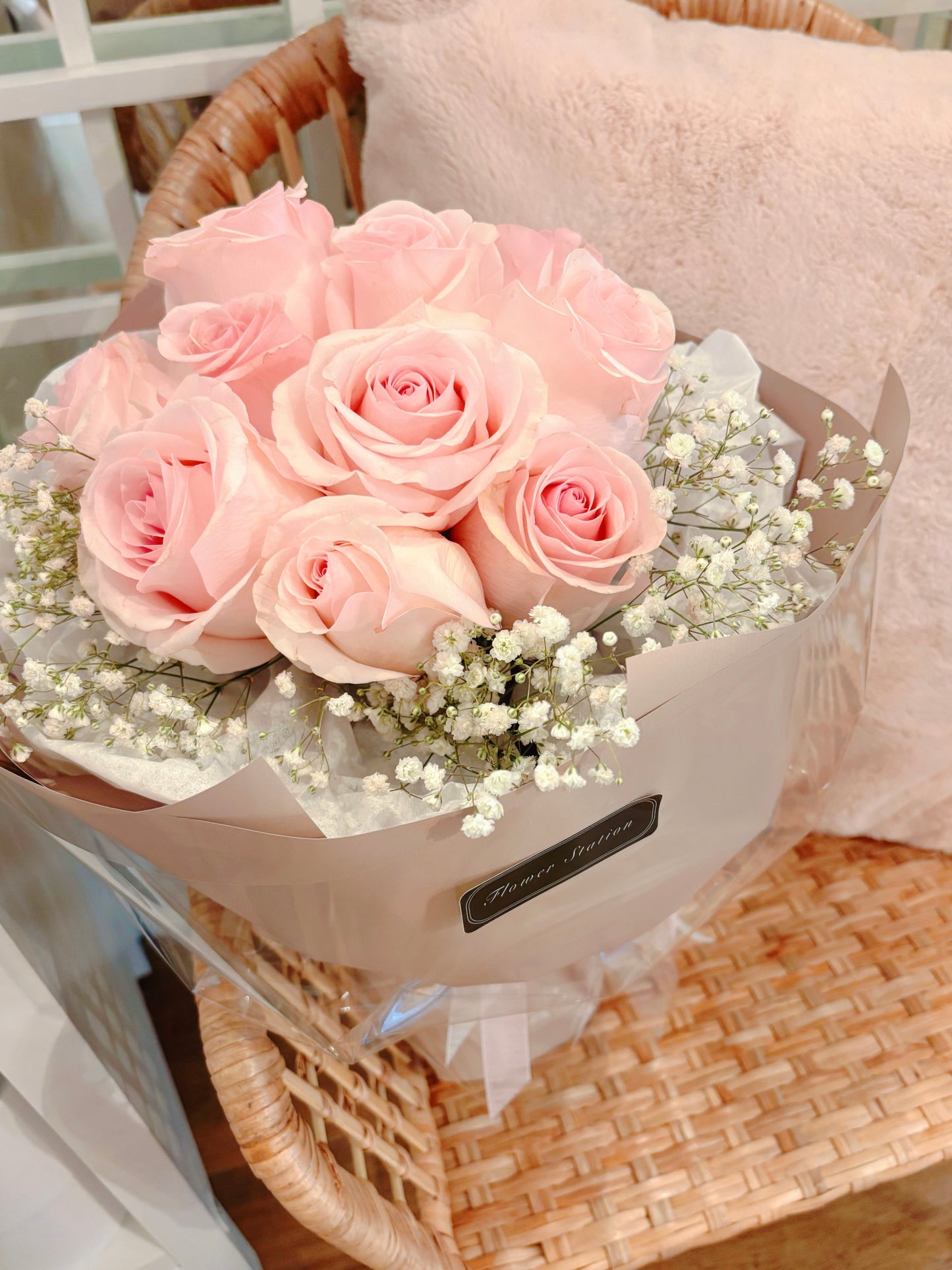 Pink for You - 12 roses