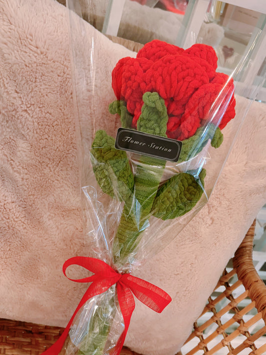 Big red rose