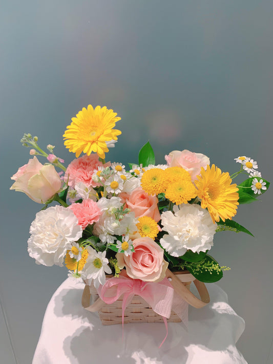 Joyful Flower Basket