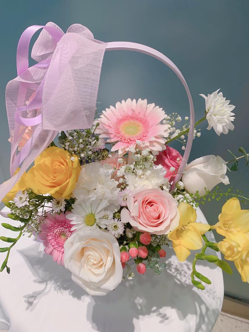Perfect flower basket