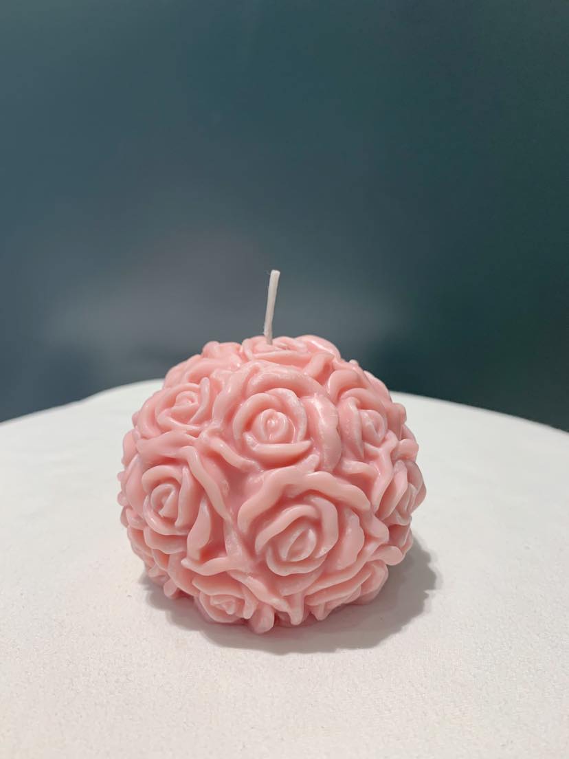 Rose Dome Candle