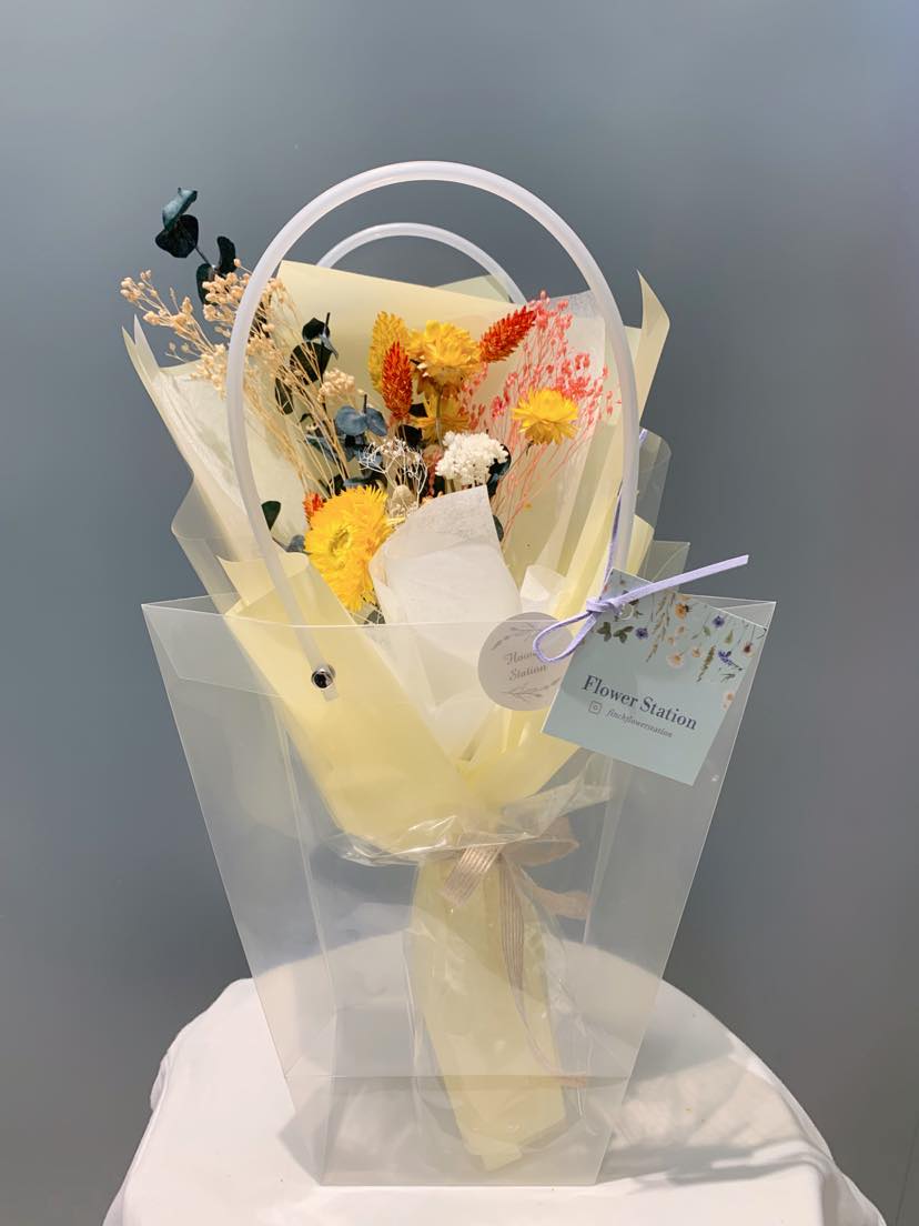 Dried Flower Bouquet in a Bag