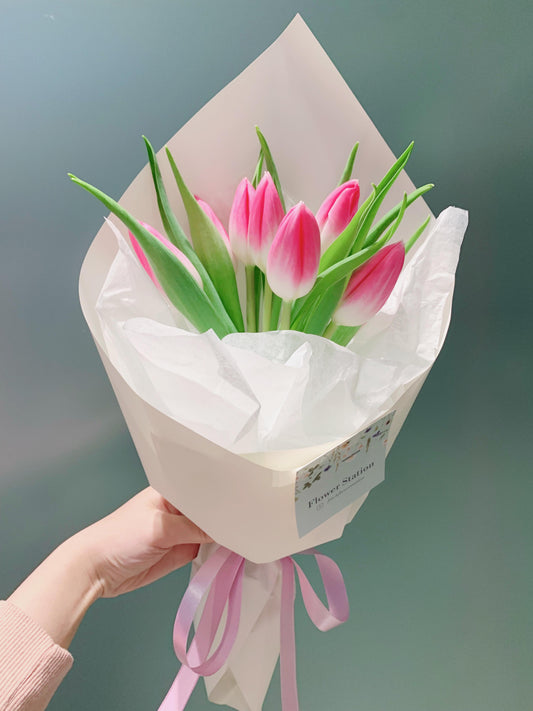 Round Tulip Bouquet