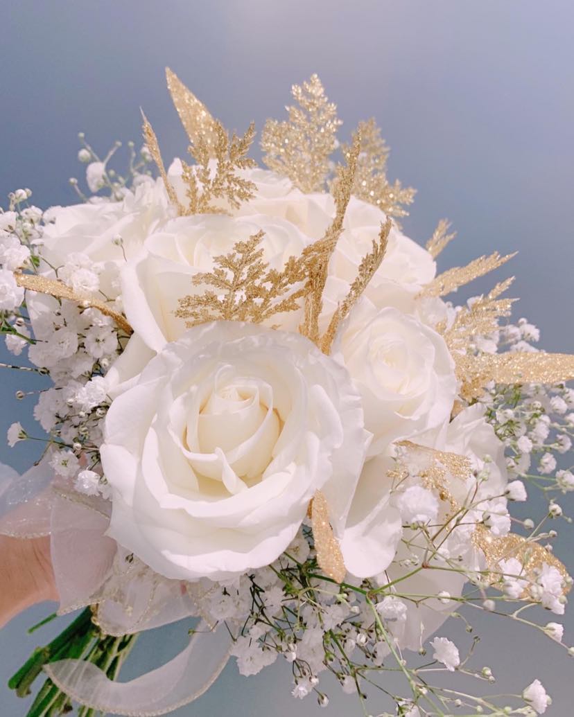 Luxury Gold Wedding Bouquet