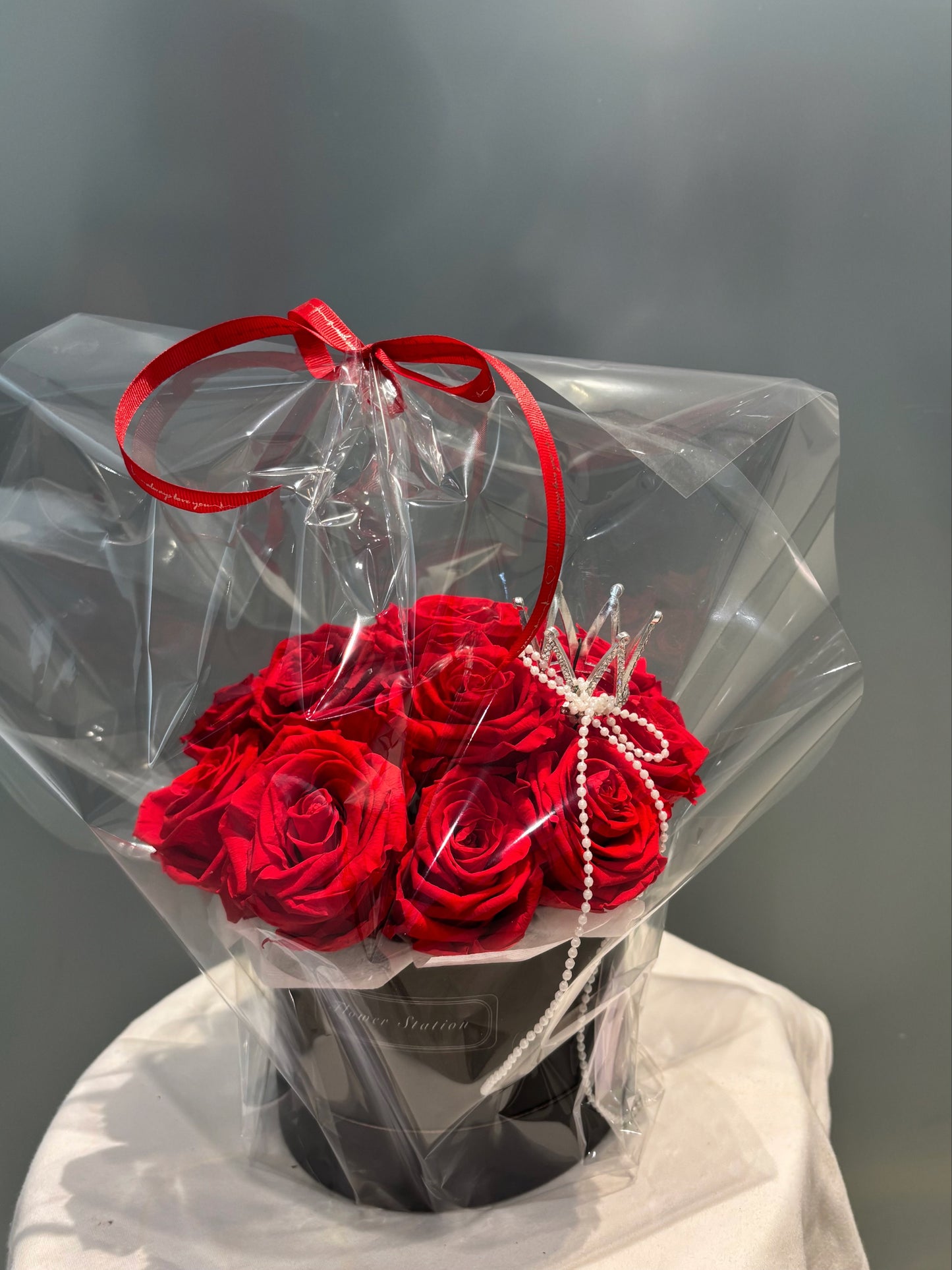 Everlasting Rose Silver Box