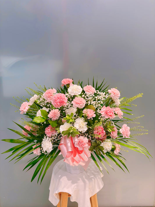 Carnation Sympathy Basket