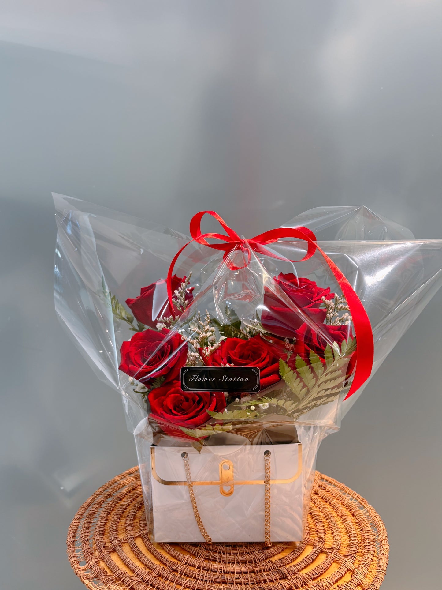 Red Rose Bag