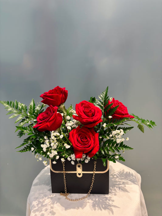 Red Rose Bag